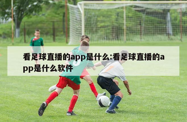 看足球直播的app是什么:看足球直播的app是什么软件