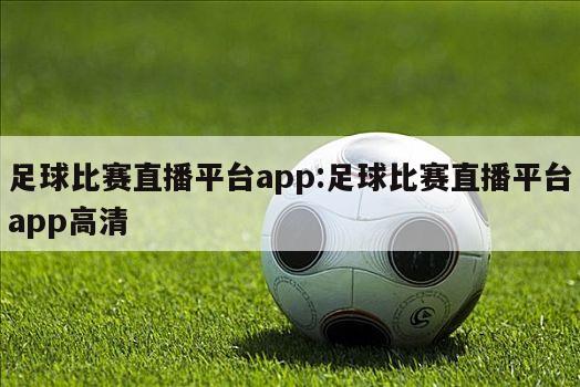 足球比赛直播平台app:足球比赛直播平台app高清